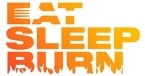 Eat Sleep Burn discount logo